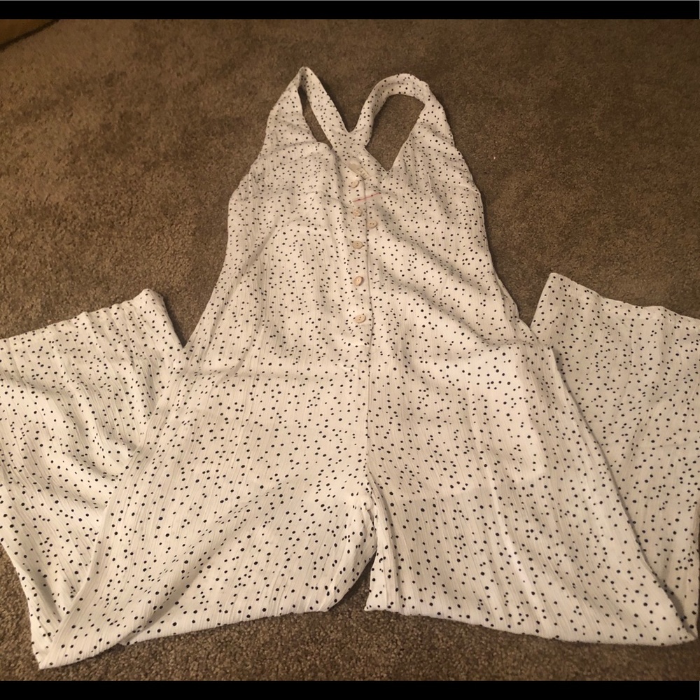 Polka dot jumpsuit